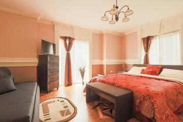 Фото номера Четырехместный номер Гостевой дом Casa Iulia г. Хацег 7