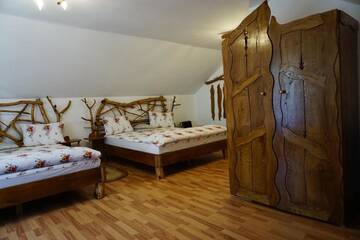 Фото номера Четырехместный номер с собственной ванной комнатой Гостевой дом Casa Vlad г. Хацег 9
