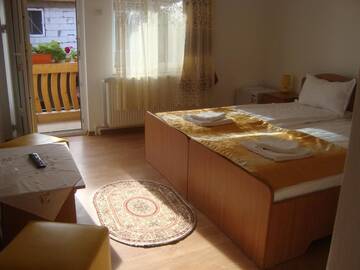 Фото номера Двухместный номер с 2 отдельными кроватями Гостевой дом Casa Mia г. Хацег 13