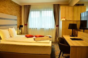 Фото номера Двухместный номер с 1 кроватью Отель Hotel Baril г. Хацег 11