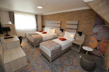 Фото номера Трехместный номер Отель Hotel Baril г. Хацег 6